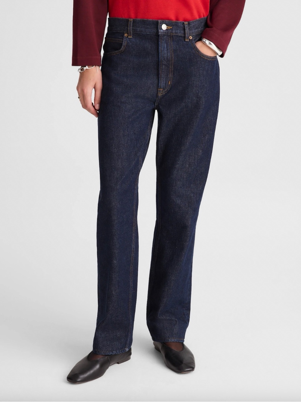 Alexa Chung Madewell Slim Boyfriend Jean Rinse Wash